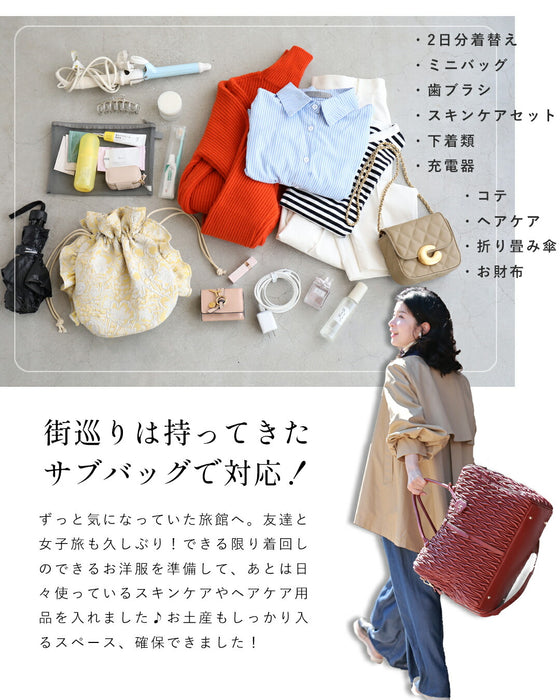 Large capacity 2 nights 3 days travel bag