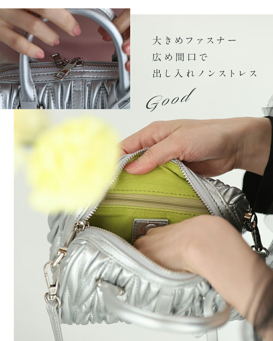 コロンと可愛い　プティバッグ