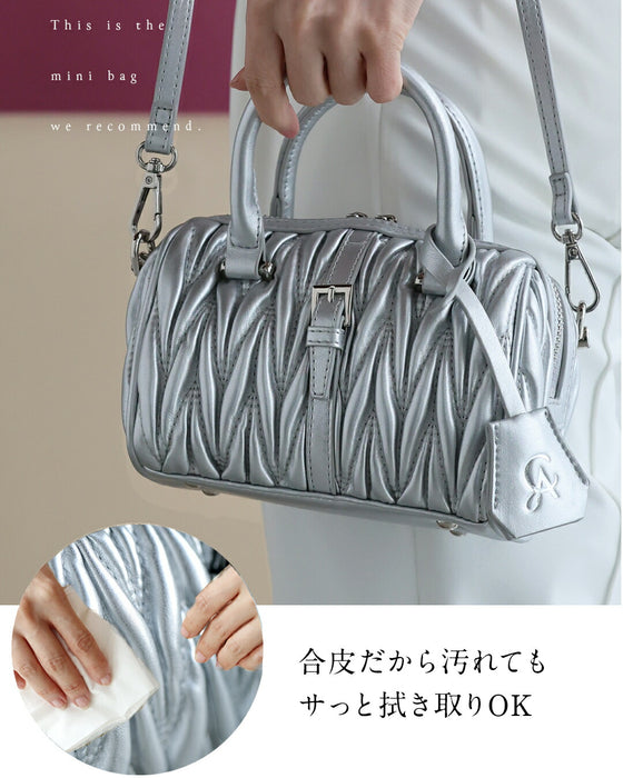 コロンと可愛い　プティバッグ