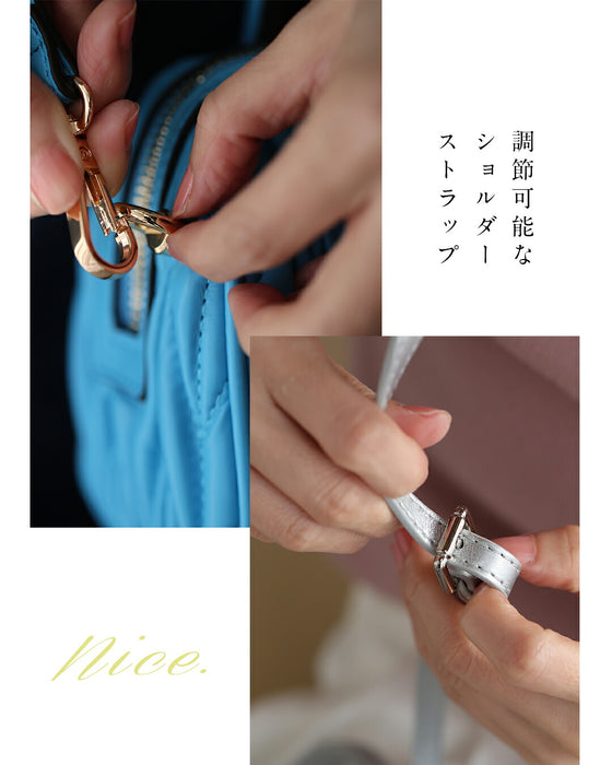 コロンと可愛い　プティバッグ