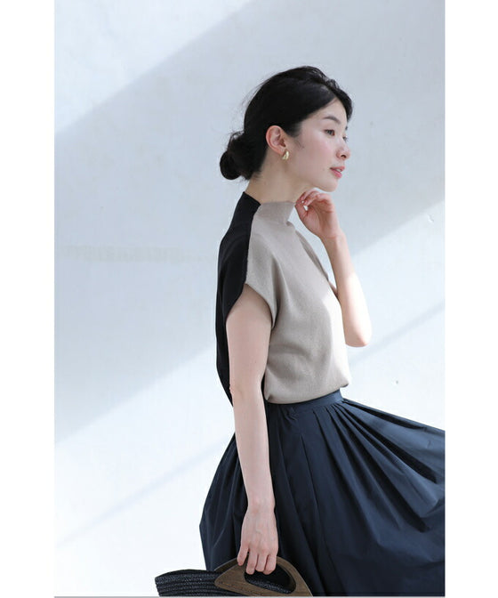 前後で使える 着技ニット