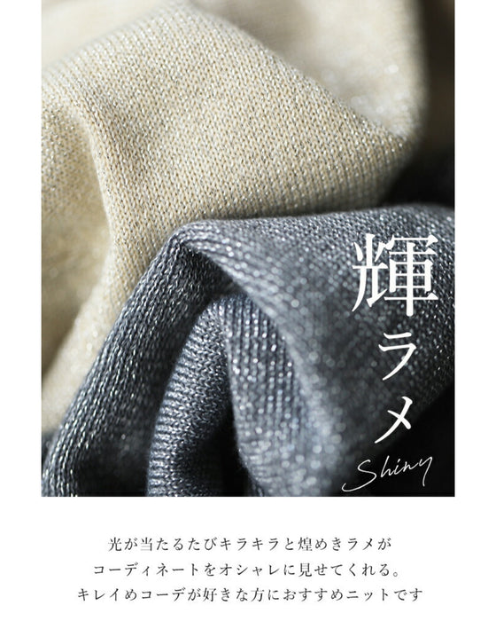 Gorgeous glitter crew neck knit Back to BASICS