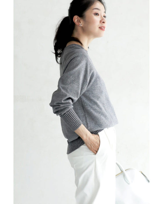Gorgeous glitter crew neck knit Back to BASICS