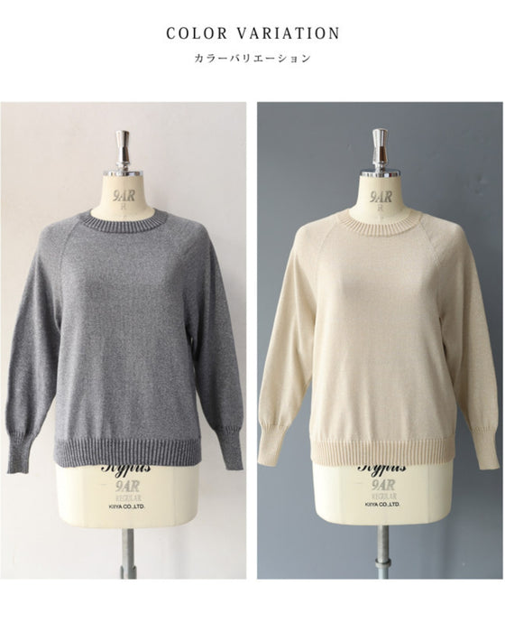 Gorgeous glitter crew neck knit Back to BASICS