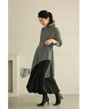 Gross Veil Balloon Hem Long Skirt