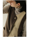 Cafe Latte Bicolor Gilet Vest