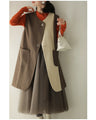 Cafe Latte Bicolor Gilet Vest