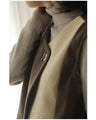 Cafe Latte Bicolor Gilet Vest