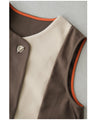 Cafe Latte Bicolor Gilet Vest