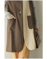 Cafe Latte Bicolor Gilet Vest