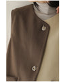 Cafe Latte Bicolor Gilet Vest