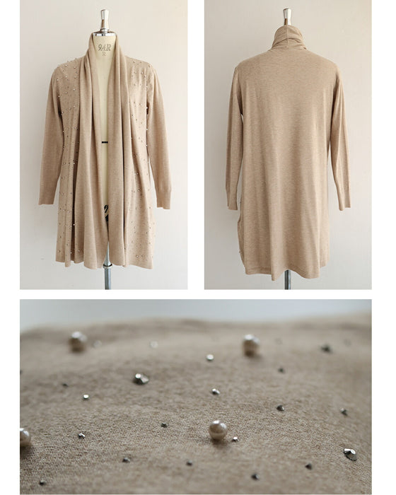 ワンピに合わせる 最適ロングカーディガン