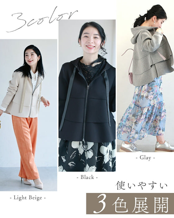 【予約商品】お出かけ着パーカー　最高の普段着