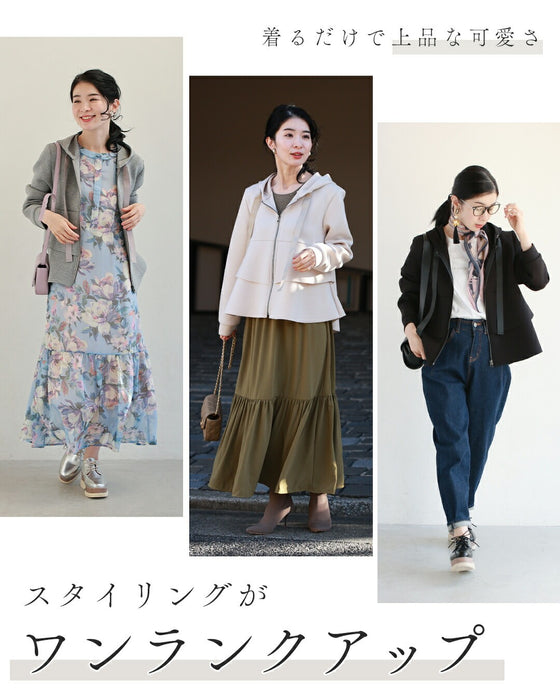 【予約商品】お出かけ着パーカー　最高の普段着