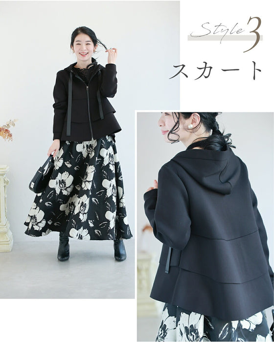 【予約商品】お出かけ着パーカー　最高の普段着