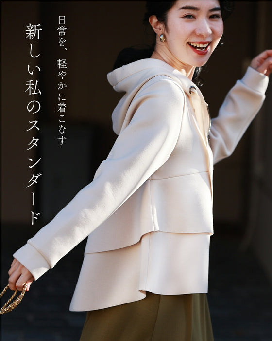 【予約商品】お出かけ着パーカー　最高の普段着