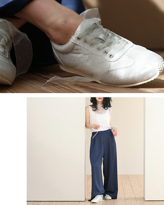 ミセスのトレンドスニーカー