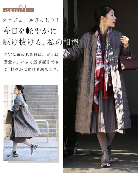 立ったまま3秒で履ける スニーカーブーツ