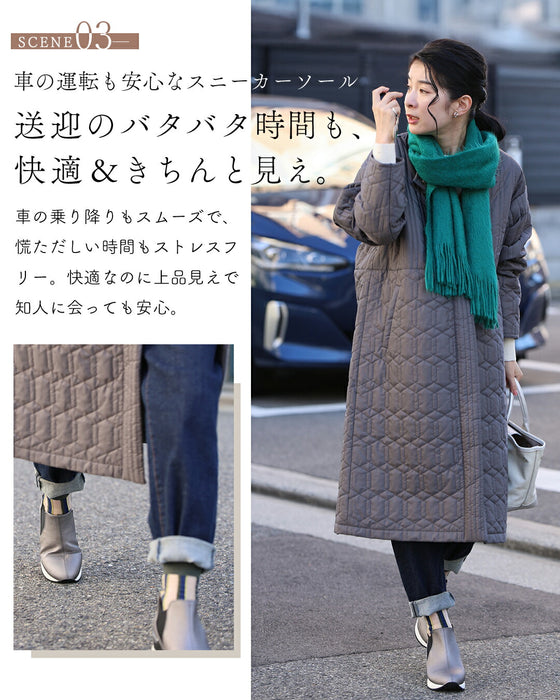 立ったまま3秒で履ける スニーカーブーツ