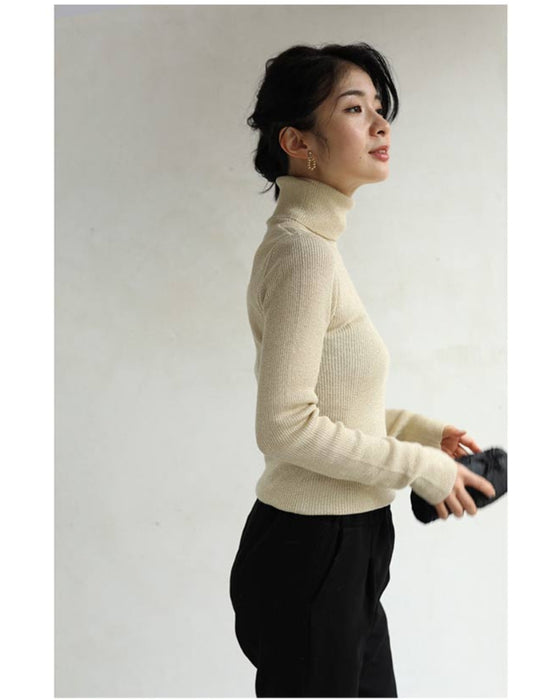 Gorgeous glitter turtleneck