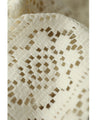 Majolica style lace wide pants