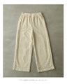 Majolica style lace wide pants