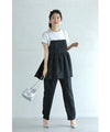 [Sale items cannot be returned or exchanged] Elegant floral jacquard center pleated pants