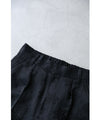 [Sale items cannot be returned or exchanged] Elegant floral jacquard center pleated pants