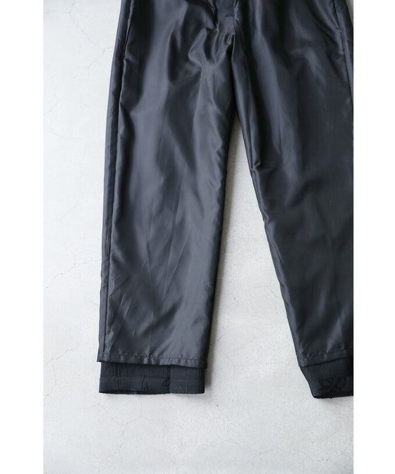 [Sale items cannot be returned or exchanged] Elegant floral jacquard center pleated pants