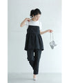 [Sale items cannot be returned or exchanged] Elegant floral jacquard center pleated pants