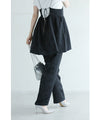 [Sale items cannot be returned or exchanged] Elegant floral jacquard center pleated pants