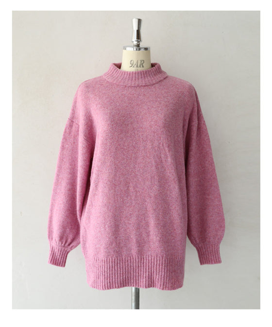 miyour's toad lily knit op ピンクベージュ