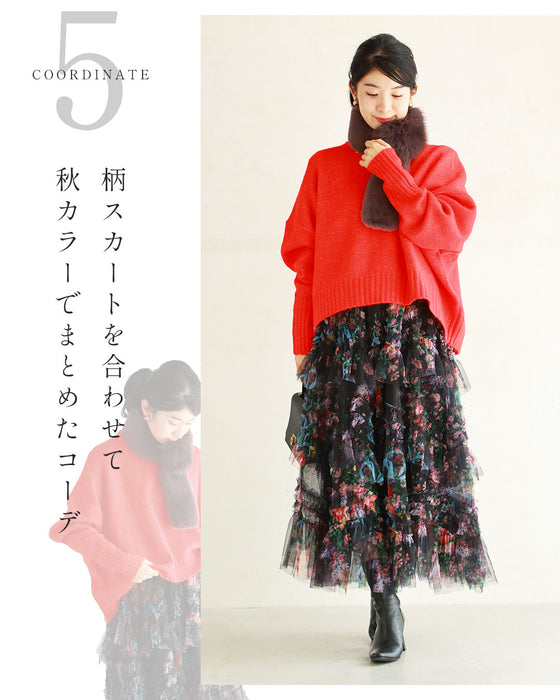 【予約商品】触ればやみつきふわもち ショート丈ニット