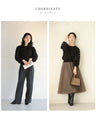 Rose bouquet sleeve knit top