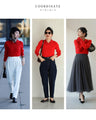 A fluffy knit top with finely sparkling sequins and fluffy collar and sleeves