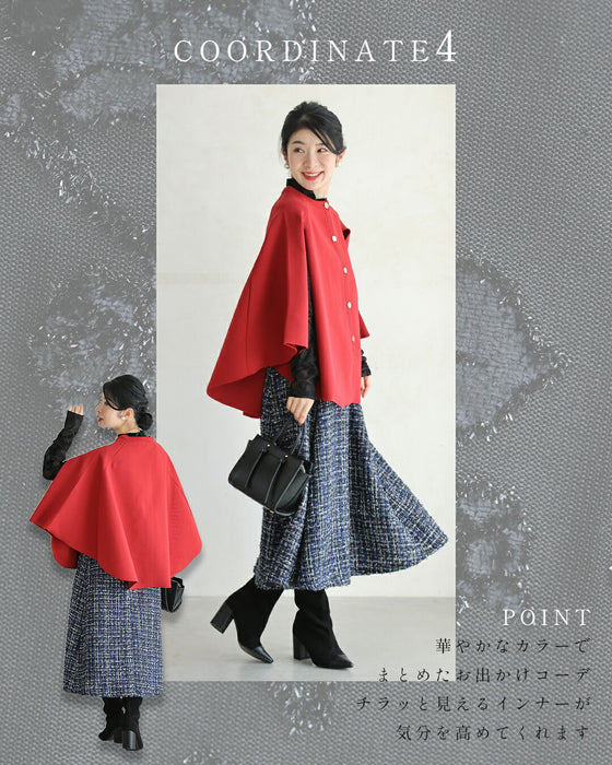 ベロア調の花浮かぶ 上品シアーインナー