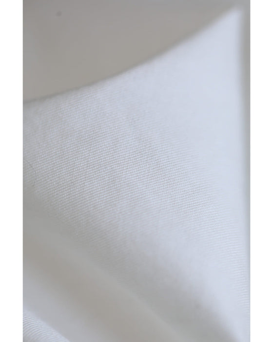 よく伸びるシャーリングウエストのワイドパンツ