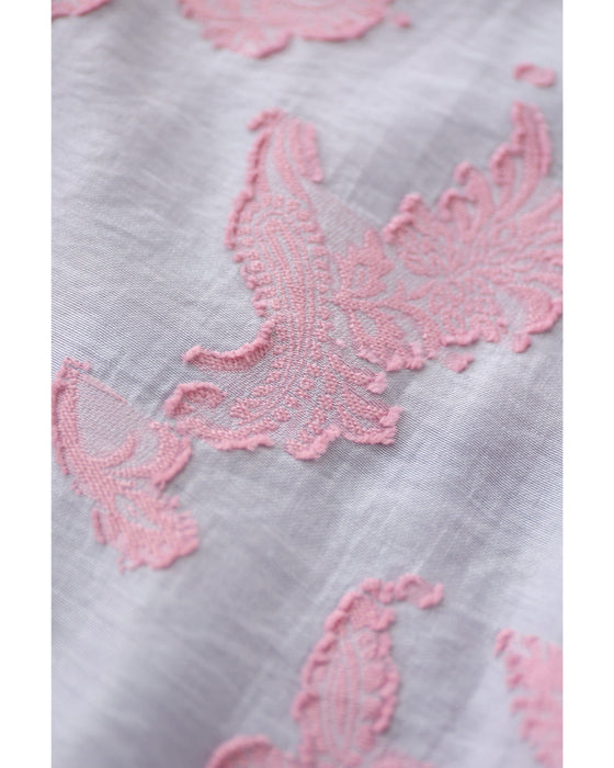 ときめき春色ジャガードワイドパンツ