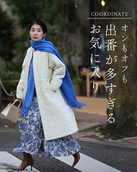 毎日着たくなるキルティングコート