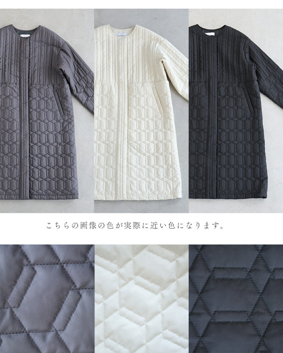 毎日着たくなるキルティングコート