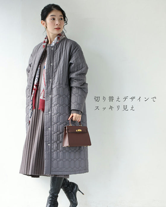 毎日着たくなるキルティングコート