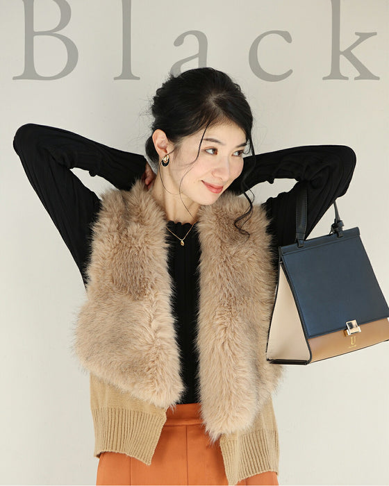 骨格似合わせ 上半身スッキリニット