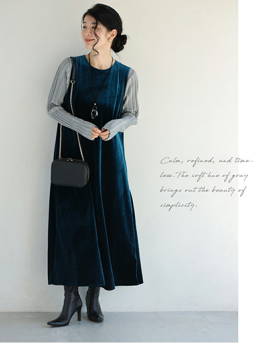 骨格似合わせ 上半身スッキリニット