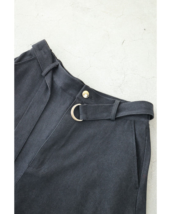 重ねて可愛いレイヤードロングスカート（インナー付き）