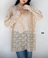 Flower lace top