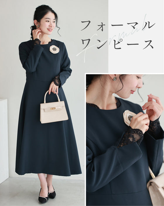 Warm fleece floral lace innerwear