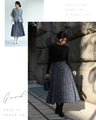 A soft tweed skirt that you can wear casually