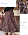 A soft tweed skirt that you can wear casually