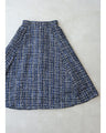 A soft tweed skirt that you can wear casually
