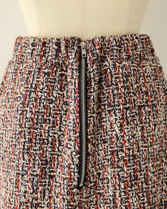 【予約商品】愛され続ける、クラシカルな魅力 ツイードスカート